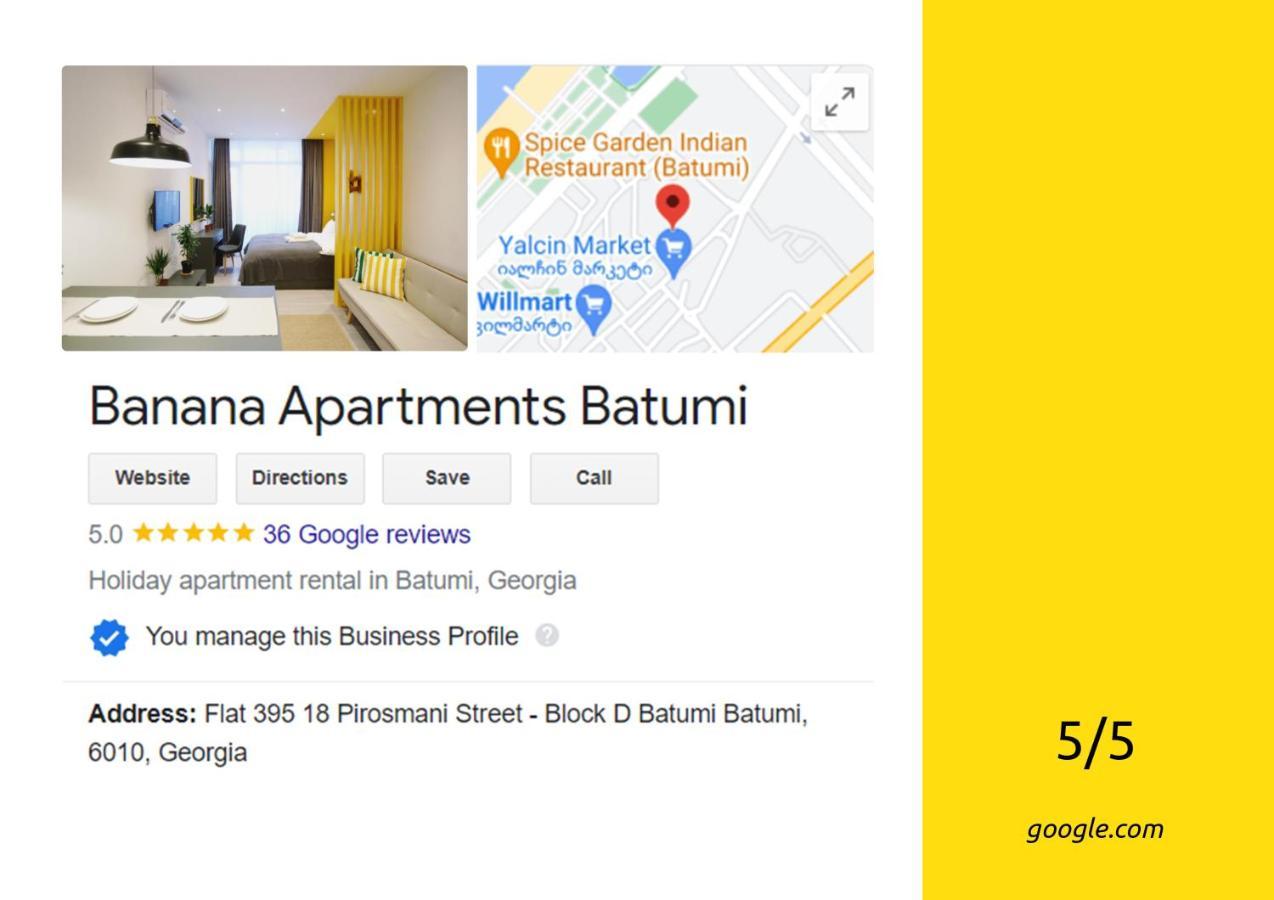 Апартаменты Banana Батуми Экстерьер фото